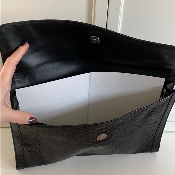 Longchamp Gatsby croc embossed clutch - Picture 8 of 8